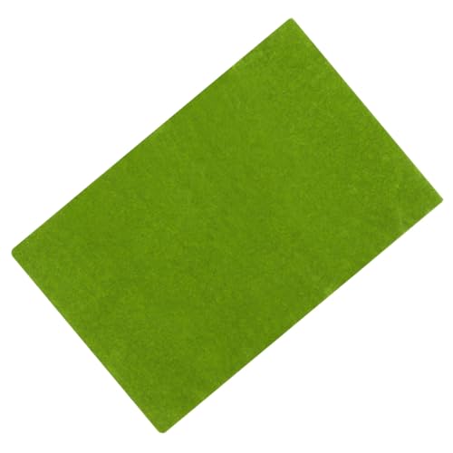 TOYZFRIENDY Modellbau Grasmatte aus Kraftpapier Hitzebeständig Wiederverwendbar für Sandtisch Landschaftsdekoration DIY Miniaturgarten Modellrasen für Architektur und Bastelprojekte von TOYZFRIENDY