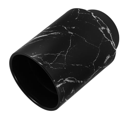 TOYZFRIENDY Moderner Mülleimer mit Marmor optik Stabiler Abfallbehälter für Küche Bad Büro Wohnzimmer Langlebiger Runder Papierkorb ohne Deckel Vielseitiger Haushalt Abfallsammler TOYZFRIENDY Moderner Mülleimer mit Marmor optik Stabiler Abfallbehälter für Küche Bad Büro Wohnzimmer Langlebiger Runder Papierkorb ohne Deckel Vielseitiger Haushalt Abfallsammler von TOYZFRIENDY