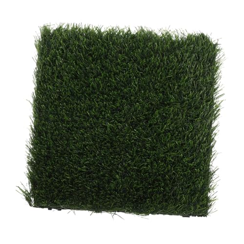 TOYZFRIENDY Modulares Kunstrasen Fliesen Realistische Imitation Langlebig und Beweglich DIY Flexibel für Balkon Terrasse Indoor Outdoor Dekoration Tragbar und Einfach zu Verlegen von TOYZFRIENDY