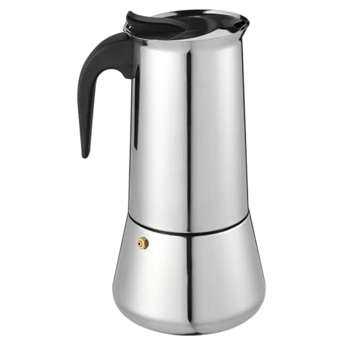 TOYZFRIENDY Mokkakanne Langlebiger Kaffeebereiter für Personen Praktischer Espresso Pot mit Robustem Design Einfach zu Bedienen für Intensiven Kaffeegenuss TOYZFRIENDY Mokkakanne Langlebiger Kaffeebereiter für Personen Praktischer Espresso Pot mit Robustem Design Einfach zu Bedienen für Intensiven Kaffeegenuss von TOYZFRIENDY