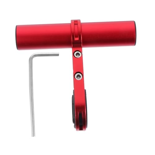 TOYZFRIENDY Multifunktionaler Fahrrad Lenkerverlängerung Halter aus Robustem Aluminiumlegierung Leichtes Sicheres Erweiterungszubehör für Lampen Stoppuhr und Zubehör Einfache Montage Rot TOYZFRIENDY Multifunktionaler Fahrrad Lenkerverlängerung Halter aus Robustem Aluminiumlegierung Leichtes Sicheres Erweiterungszubehör für Lampen Stoppuhr und Zubehör Einfache Montage Rot von TOYZFRIENDY