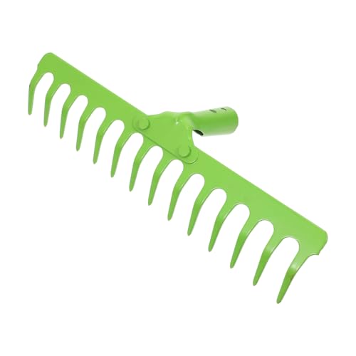 TOYZFRIENDY Multifunktionaler Gartenrechen Grün Handrechen Gartengerät zum Lockern und Kultivieren von Erde für Pflanzenpflege und Bodenbearbeitung TOYZFRIENDY Multifunktionaler Gartenrechen Grün Handrechen Gartengerät zum Lockern und Kultivieren von Erde für Pflanzenpflege und Bodenbearbeitung von TOYZFRIENDY