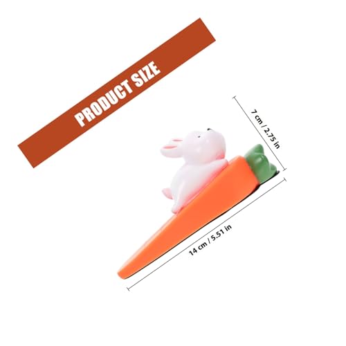 TOYZFRIENDY Niedlicher Cartoon Türstopper aus PVC und Vinyl Rutschfester Kinderschutz für Türen Marmor und Wiederverwendbarer Sicherheits türkeil für Wohn Kinderzimmer von TOYZFRIENDY