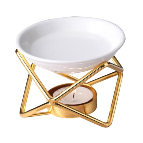 TOYZFRIENDY Öl Duftlampe Aromatherapie Stövchen mit Schale Hitzebeständig Abnehmbar Geometrischer Halter für Spa Yoga Meditation und Raum Atmosphäre TOYZFRIENDY Öl Duftlampe Aromatherapie Stövchen mit Schale Hitzebeständig Abnehmbar Geometrischer Halter für Spa Yoga Meditation und Raum Atmosphäre von TOYZFRIENDY