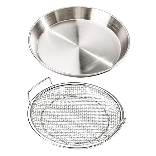 TOYZFRIENDY Ölfilter Tablett mit Griffen Doppelseitiges Frittiernetz für Snacks und Frittierte Speisen Langlebiges Haushalts Siebtablett zur Ölabtropfung und Servieren TOYZFRIENDY Ölfilter Tablett mit Griffen Doppelseitiges Frittiernetz für Snacks und Frittierte Speisen Langlebiges Haushalts Siebtablett zur Ölabtropfung und Servieren von TOYZFRIENDY