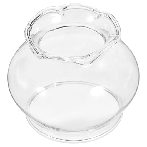 TOYZFRIENDY Öllampen schornstein aus Dickem Glas Winddichter Lampenschirm Kleiner Transparenter Lampenzylinder für Petroleumlampe Robustes Ersatzglas Leicht und Transportabel für Innen TOYZFRIENDY Öllampen schornstein aus Dickem Glas Winddichter Lampenschirm Kleiner Transparenter Lampenzylinder für Petroleumlampe Robustes Ersatzglas Leicht und Transportabel für Innen von TOYZFRIENDY