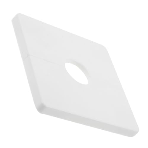 TOYZFRIENDY PVC Rohrabdeckung Quadratisch Selbstklebend Wasserdichte Wandflansch Abdeckplatte für Wasser und Lüftungsrohre Dekorative Abdichtung für Heizungs und Klimaanlagenöffnungen Weiß TOYZFRIENDY PVC Rohrabdeckung Quadratisch Selbstklebend Wasserdichte Wandflansch Abdeckplatte für Wasser und Lüftungsrohre Dekorative Abdichtung für Heizungs und Klimaanlagenöffnungen Weiß von TOYZFRIENDY