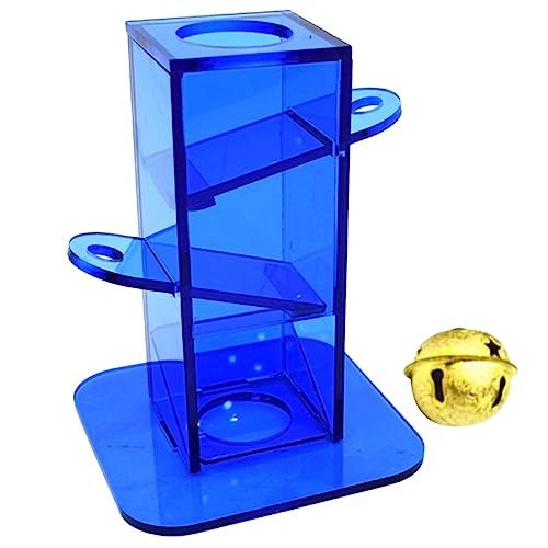 TOYZFRIENDY Papageien Trainingsspielzeug aus Interaktives Zug und Schiebeturm mit Glocke Langlebig und Sicher für Wellensittiche Nymphensittiche und Kleine Papageien Kompakt und Leicht TOYZFRIENDY Papageien Trainingsspielzeug aus Interaktives Zug und Schiebeturm mit Glocke Langlebig und Sicher für Wellensittiche Nymphensittiche und Kleine Papageien Kompakt und Leicht von TOYZFRIENDY