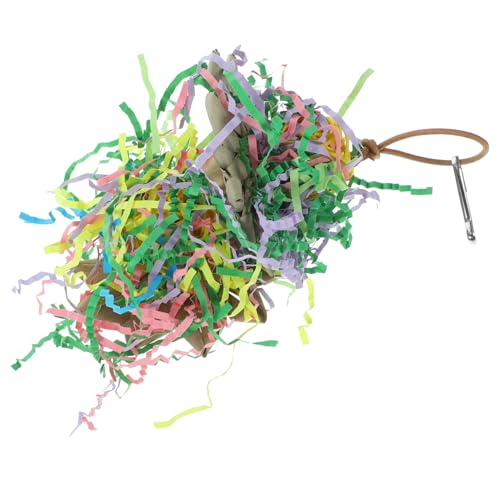 TOYZFRIENDY Parrot Kauspielzeug Mittelgroß Robust mit Geräuschfunktion Vogelkäfig Zubehör für Wellensittiche Nymphensittiche Papageien und Sittiche Fördert Beschäftigung und Spielspaß TOYZFRIENDY Parrot Kauspielzeug Mittelgroß Robust mit Geräuschfunktion Vogelkäfig Zubehör für Wellensittiche Nymphensittiche Papageien und Sittiche Fördert Beschäftigung und Spielspaß von TOYZFRIENDY