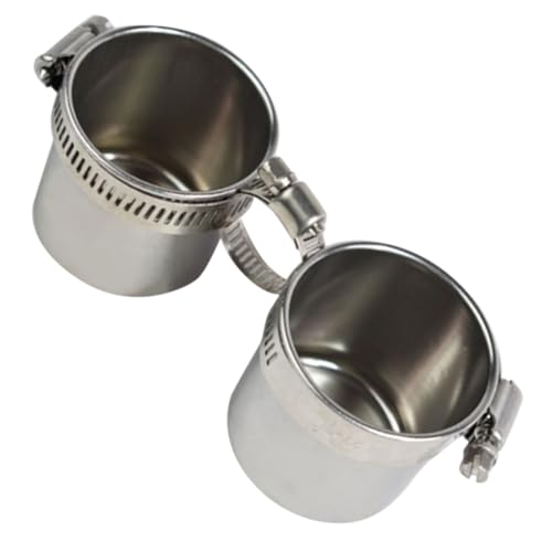 TOYZFRIENDY Parrot Standing Pole Futternapf aus Langlebigem Material Einfacher Aufbau Geeignet für Papageien und Wellensittiche Praktisches Vogelfutterstation zubehör für Käfige von TOYZFRIENDY