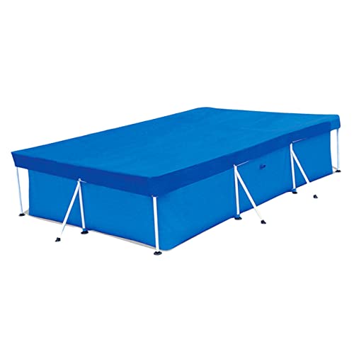 TOYZFRIENDY Pe Poolabdeckung Wasserdichtes und Staubdichtes Cover für Rechteckige Geeignet für Aufstell und Planschbecken Langlebig und Einfach zu Lagern von TOYZFRIENDY