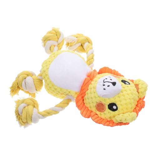 TOYZFRIENDY Plüsch hundespielzeug mit Quietscher Robustes Kauspielzeug aus Weichem Material für Welpen und Große Hunde Fördert Beiß Kauübungen Schonend für Zähne und Langlebig und Dekorativ von TOYZFRIENDY