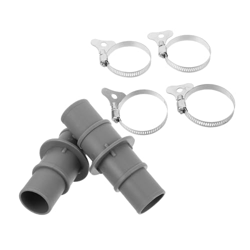 TOYZFRIENDY Pool Schlauchadapter Handgriff-klemmen Kompatibel für Schwimmbad-saugschläuche Einfacher Anschluss für Filterpumpen Vielseitiger Ersatz für Pool-vakuumsysteme TOYZFRIENDY Pool Schlauchadapter Handgriff-klemmen Kompatibel für Schwimmbad-saugschläuche Einfacher Anschluss für Filterpumpen Vielseitiger Ersatz für Pool-vakuumsysteme von TOYZFRIENDY