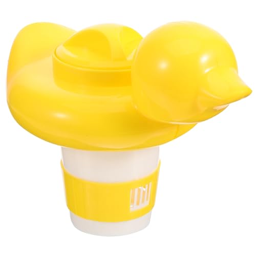 TOYZFRIENDY Pool Wasserreiniger Dispenser Floater Zubehör Robuste Kunststoffkonstruktion zur Sofortigen Beseitigung von Schmutz und Gerüchen Geeignet für Schwimmbäder und Badezimmer von TOYZFRIENDY