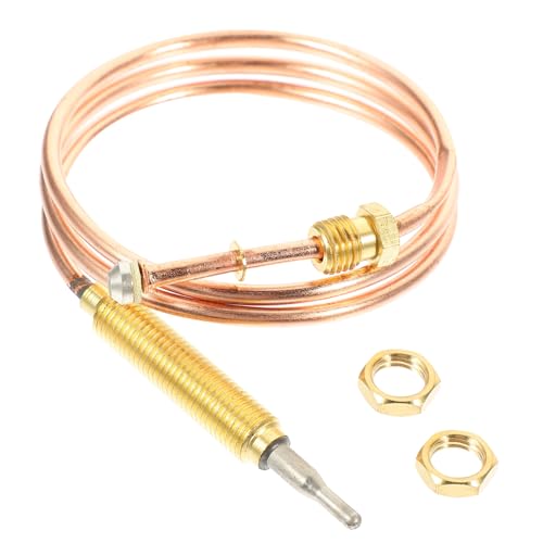 TOYZFRIENDY Praktisches Thermoelement für Grill und Kamin Langlebiger Temperaturfühler Zubehör für Gasgrill Terrassenheizung und Feuerstelle Installieren Robust und Biegbar von TOYZFRIENDY