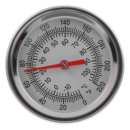 TOYZFRIENDY Professionelles Bodenthermometer mit Extra Langem Edelstahl Messfühler Präzise Temperaturanzeige Langlebiges Gartentool für Genaue Bodenmessung bei Pflanzen und Kompost von TOYZFRIENDY