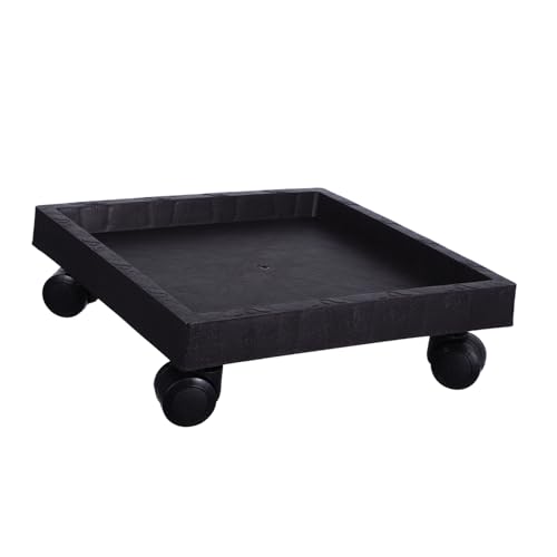 TOYZFRIENDY Quadratischer Pflanzentopfständer mit Drehbaren Rädern Umweltfreundlichem Material Robustem Design und Wasserfestem Untersetzer für Indoor und Outdoor Pflanzen TOYZFRIENDY Quadratischer Pflanzentopfständer mit Drehbaren Rädern Umweltfreundlichem Material Robustem Design und Wasserfestem Untersetzer für Indoor und Outdoor Pflanzen von TOYZFRIENDY