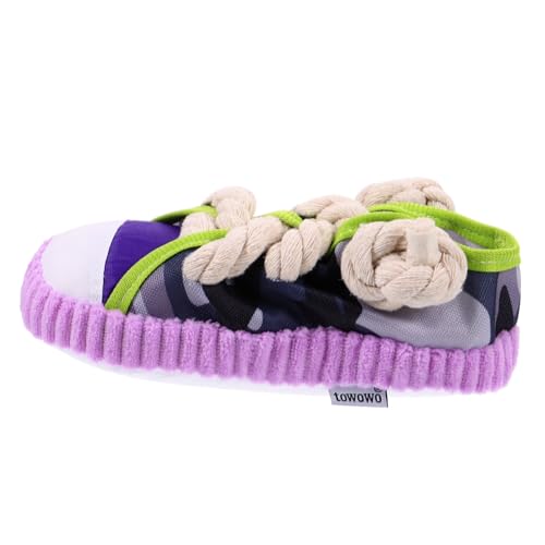 TOYZFRIENDY Quietschendes Welpen kauspielzeug in Hausschuh Form Robustes Hundezahnpflege Sicherem Material Geeignet für Kleine bis Große Hunde zur Zahnreinigung und Beschäftigung TOYZFRIENDY Quietschendes Welpen kauspielzeug in Hausschuh Form Robustes Hundezahnpflege Sicherem Material Geeignet für Kleine bis Große Hunde zur Zahnreinigung und Beschäftigung von TOYZFRIENDY