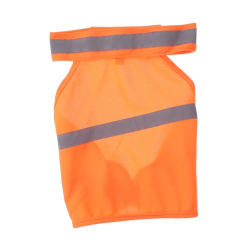 TOYZFRIENDY Reflektierende Hundeweste Fluoreszierend Orange Atmungsaktive Einstellbare Sicherheitsweste für Kleine Hunde Sichtbarkeit bei Tag und Nacht für Spaziergänge Joggen und TOYZFRIENDY Reflektierende Hundeweste Fluoreszierend Orange Atmungsaktive Einstellbare Sicherheitsweste für Kleine Hunde Sichtbarkeit bei Tag und Nacht für Spaziergänge Joggen und von TOYZFRIENDY