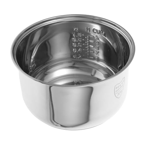 TOYZFRIENDY Reiskocher Innentopf Ersatztopf Robust Langlebig Gleichmäßige Wärmeverteilung Vielseitig für Schmoren Brei Kochen Geeignet von TOYZFRIENDY