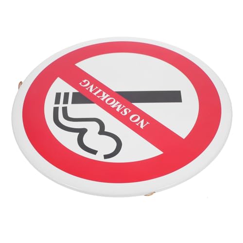 TOYZFRIENDY Retro Metall Verbotsschild Rauchen Verboten Rundes Warnschild für Innenbereiche Öffentliches Nichtraucher Schild mit Starker Sichtbarkeit für Restaurants und Geschäfte TOYZFRIENDY Retro Metall Verbotsschild Rauchen Verboten Rundes Warnschild für Innenbereiche Öffentliches Nichtraucher Schild mit Starker Sichtbarkeit für Restaurants und Geschäfte von TOYZFRIENDY