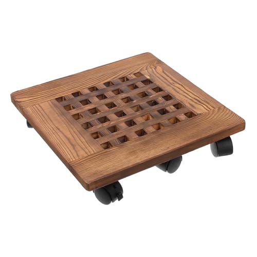 TOYZFRIENDY Robuster Pflanzentopf Untersetzer aus Massivem mit Kunststoffrollen und Diagonalem Feststellbremsmechanismus Beweglicher Blumentopfständer für Drinnen und Draußen Praktische TOYZFRIENDY Robuster Pflanzentopf Untersetzer aus Massivem mit Kunststoffrollen und Diagonalem Feststellbremsmechanismus Beweglicher Blumentopfständer für Drinnen und Draußen Praktische von TOYZFRIENDY