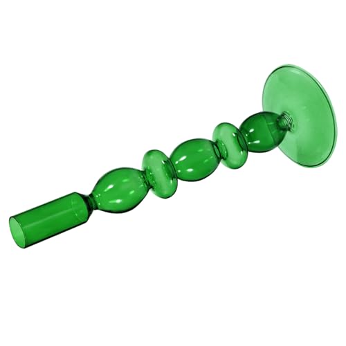 TOYZFRIENDY Romantischer Glas Kerzenhalter Retro Design Eleganter Kerzenständer für Kerzenlicht Dinner Tischdeko Wohnambiente Grün TOYZFRIENDY Romantischer Glas Kerzenhalter Retro Design Eleganter Kerzenständer für Kerzenlicht Dinner Tischdeko Wohnambiente Grün von TOYZFRIENDY