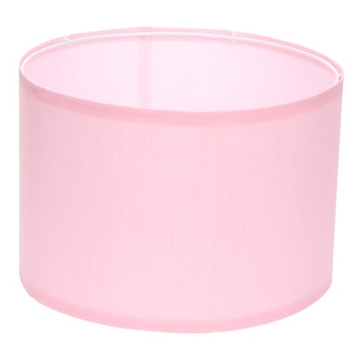 TOYZFRIENDY Rosa Stoff lampenschirm Øcm aus Robustem Material Langlebiger Lampenschirm für Tischlampe und Deckenleuchte Dekorative Lampenzubehör Ersatzschirm für Wohnraumbeleuchtung von TOYZFRIENDY