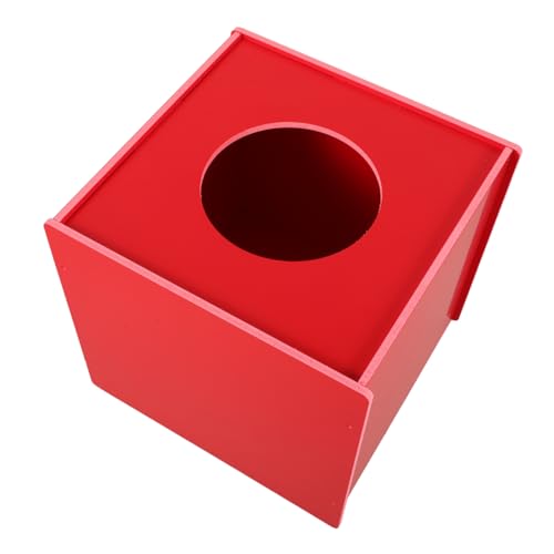 TOYZFRIENDY Rote Lotteriebox Langlebig Stabile Spenden und Box für Partyspiele Wahlurne Losbox Multifunktionale Aufbewahrungsbox für Glückwunschkarten und Geldgeschenke TOYZFRIENDY Rote Lotteriebox Langlebig Stabile Spenden und Box für Partyspiele Wahlurne Losbox Multifunktionale Aufbewahrungsbox für Glückwunschkarten und Geldgeschenke von TOYZFRIENDY