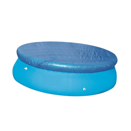 TOYZFRIENDY Runde Poolabdeckplane Durchmesser Langlebige PE Folie Wasserabweisend und Staubdicht Passend für Aufblasbare und Frame Pools Einfache Handhabung und Aufbewahrung Schutz vor Regen von TOYZFRIENDY