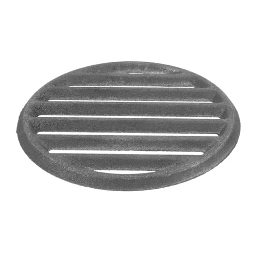 TOYZFRIENDY Runder Gusseisen Grillrost Robuste Grillgitter für Holzkohle Gleichmäßige Hitzeverteilung Einfach zu Montieren für Bbq Camping und Gartenpartys TOYZFRIENDY Runder Gusseisen Grillrost Robuste Grillgitter für Holzkohle Gleichmäßige Hitzeverteilung Einfach zu Montieren für Bbq Camping und Gartenpartys von TOYZFRIENDY