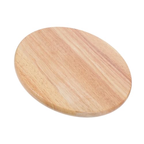 TOYZFRIENDY Runder Massivholz Hockeraufsatz Ergonomische Holzsitzfläche Langlebiges Barhocker Ersatzteil für Restaurant Zuhause Glatte Oberfläche Passform von TOYZFRIENDY