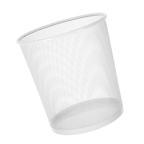 TOYZFRIENDY Runder Metall Mülleimer aus Stahl mit Feinem Mesh Design Kompakter Tischabfalleimer für Büro und Zuhause Langlebiger Drahtkorb mit Großer Öffnung und Vielseitiger Nutzung TOYZFRIENDY Runder Metall Mülleimer aus Stahl mit Feinem Mesh Design Kompakter Tischabfalleimer für Büro und Zuhause Langlebiger Drahtkorb mit Großer Öffnung und Vielseitiger Nutzung von TOYZFRIENDY