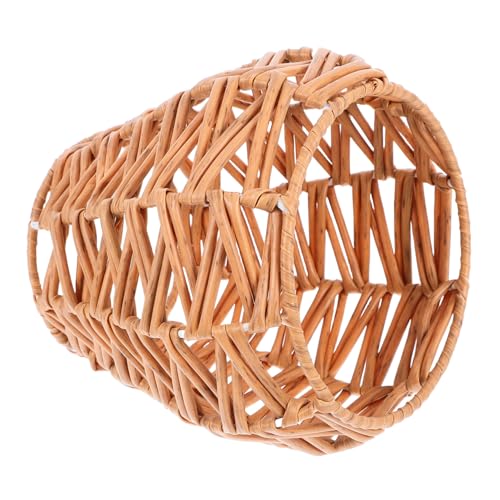 TOYZFRIENDY Rustikaler Rattan Lampenschirm Handgewebt Vintage Japanischer Stil Langlebiger Kunst rattan Sanfte Lichtdiffusion Dekorative Hängeleuchte für Esszimmer Küche Gästezimmer TOYZFRIENDY Rustikaler Rattan Lampenschirm Handgewebt Vintage Japanischer Stil Langlebiger Kunst rattan Sanfte Lichtdiffusion Dekorative Hängeleuchte für Esszimmer Küche Gästezimmer von TOYZFRIENDY