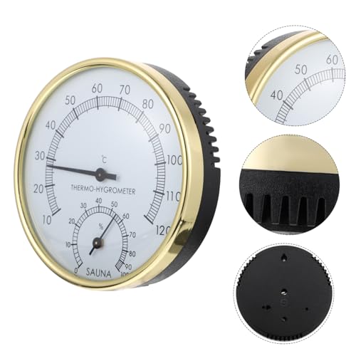TOYZFRIENDY Sauna Hygrothermograph Präzises Thermometer Hygrometer mit Explosionsschutz Kompaktes Saunazubehör Leicht Ablesbar Für Zuhause Saunaumgebung TOYZFRIENDY Sauna Hygrothermograph Präzises Thermometer Hygrometer mit Explosionsschutz Kompaktes Saunazubehör Leicht Ablesbar Für Zuhause Saunaumgebung von TOYZFRIENDY