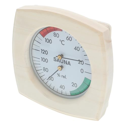 TOYZFRIENDY Sauna Thermometer Hygrometer Hygrothermograph Raumtemperaturmesser Einfache Anbringung Feuchtigkeitsmessung Für Saunen Geeignet TOYZFRIENDY Sauna Thermometer Hygrometer Hygrothermograph Raumtemperaturmesser Einfache Anbringung Feuchtigkeitsmessung Für Saunen Geeignet von TOYZFRIENDY