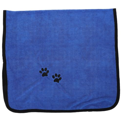 TOYZFRIENDY Schnelltrocknendes Hundebadetuch mit Hoher Saugfähigkeit Extra Groß und Vielseitiges Haustierhandtuch für Bad Auto und Reisen Praktische Faltbarkeit für Einfache Aufbewahrung TOYZFRIENDY Schnelltrocknendes Hundebadetuch mit Hoher Saugfähigkeit Extra Groß und Vielseitiges Haustierhandtuch für Bad Auto und Reisen Praktische Faltbarkeit für Einfache Aufbewahrung von TOYZFRIENDY