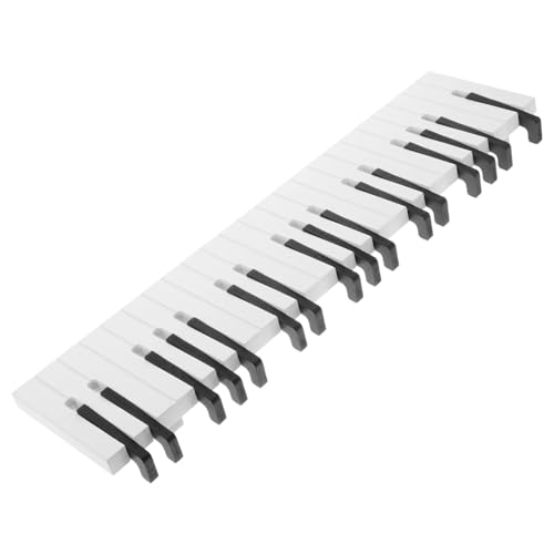 TOYZFRIENDY Schwarze Wandgarderobe aus Massivholz mit Klaviertasten Haken Platzsparender Wandhaken für Schlafzimmer Flur Bad zur Stilvollen Aufbewahrung von Kleidung Hüten Taschen und TOYZFRIENDY Schwarze Wandgarderobe aus Massivholz mit Klaviertasten Haken Platzsparender Wandhaken für Schlafzimmer Flur Bad zur Stilvollen Aufbewahrung von Kleidung Hüten Taschen und von TOYZFRIENDY
