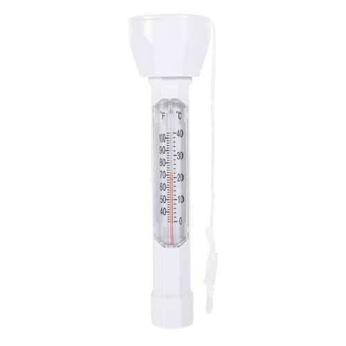 TOYZFRIENDY Schwimmendes Poolthermometer mit Dualer Anzeige Celsius Fahrenheit Genaues Temperaturmessgerät für Teich und Schwimmbad Sofort Ablesbar Robustes Wasserthermometer für Badewanne TOYZFRIENDY Schwimmendes Poolthermometer mit Dualer Anzeige Celsius Fahrenheit Genaues Temperaturmessgerät für Teich und Schwimmbad Sofort Ablesbar Robustes Wasserthermometer für Badewanne von TOYZFRIENDY