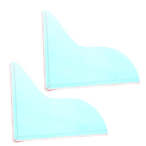 TOYZFRIENDY Selbstklebender Duschspritzschutz Wasserspritzschutz Eckschutz für Badewanne Waschbecken Transparent Wassersperre Badzubehör von TOYZFRIENDY