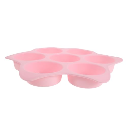 TOYZFRIENDY Silikon Backform Fach Mini Muffinform Antihaft Hitzebeständig für Airfryer Grill Backen Burger Patty Kuchenform Küchenhelfer von TOYZFRIENDY