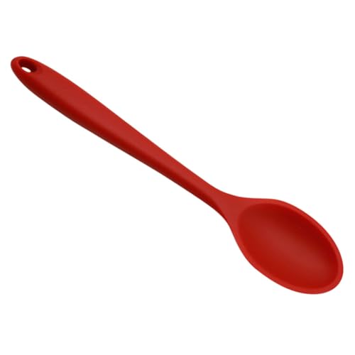 TOYZFRIENDY Silikon Kochlöffel Rot Antihaft Back und Rührlöffel Hitzebeständig Kompakte für Küchengewürze und Vielseitiges Kochen Sowie Backen Langlebiges Silikon Küchenutensil TOYZFRIENDY Silikon Kochlöffel Rot Antihaft Back und Rührlöffel Hitzebeständig Kompakte für Küchengewürze und Vielseitiges Kochen Sowie Backen Langlebiges Silikon Küchenutensil von TOYZFRIENDY