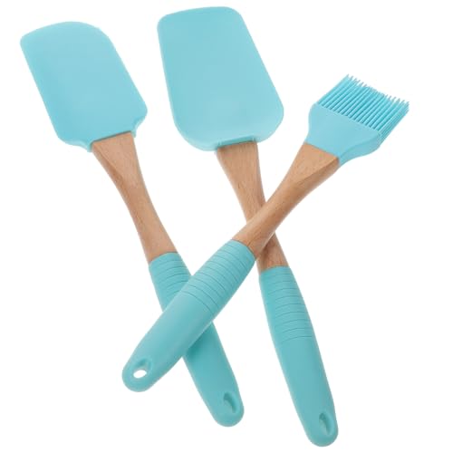 TOYZFRIENDY Silikonspachtel Set mit Basting Brush Rutschfest Hitzebeständig Ergonomischer Griff Vielseitig für Küche Backen und Buttercreme auftrag Bpa frei Blau TOYZFRIENDY Silikonspachtel Set mit Basting Brush Rutschfest Hitzebeständig Ergonomischer Griff Vielseitig für Küche Backen und Buttercreme auftrag Bpa frei Blau von TOYZFRIENDY
