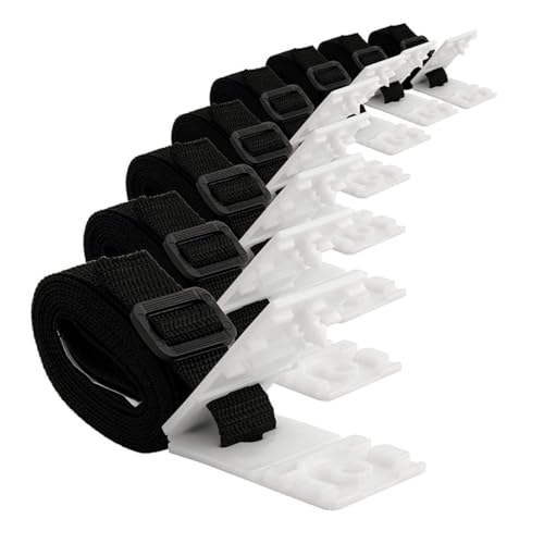 TOYZFRIENDY Solar Blanket Straps Kit Teiliges Poolabdeckungs Zubehör mit Robusten Schnallen Sichere Befestigung für Solarabdeckplane Leicht und Handlich für Winter und Sommerpools von TOYZFRIENDY