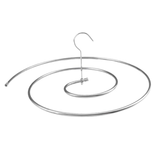 TOYZFRIENDY Spiralförmiger Edelstahl Wäschetrockner mit Drehfunktion Platzsparender Betttuch und Steppdeckenhalter Vielseitiger Balkon Wäschehänger für Schnelles Trocknen Großer und Kleiner von TOYZFRIENDY