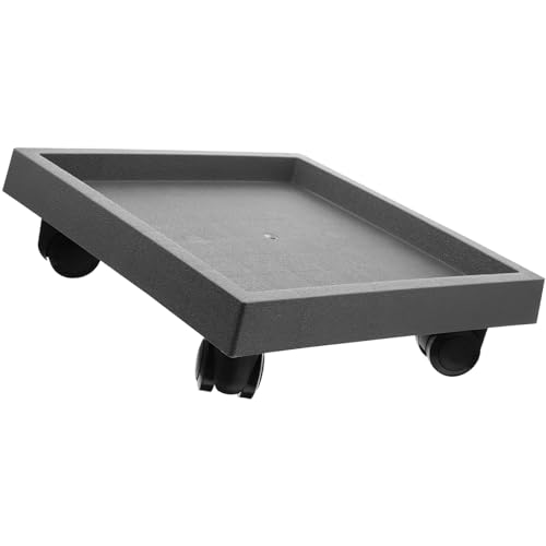TOYZFRIENDY Square Rolling Plant Tray mit Rädern Robuste Pflanzbasis für Blumentöpfe für und Außenbereich Witterungsbeständig TOYZFRIENDY Square Rolling Plant Tray mit Rädern Robuste Pflanzbasis für Blumentöpfe für und Außenbereich Witterungsbeständig von TOYZFRIENDY