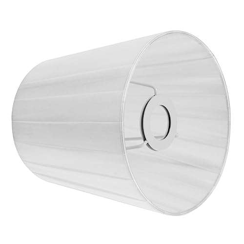TOYZFRIENDY Stoff Lampenschirm Weiß Dekorativer Lampenschirm für Tischlampen Stehlampen und Wandlampen Abnehmbar Installieren Design Hochwertiges Material TOYZFRIENDY Stoff Lampenschirm Weiß Dekorativer Lampenschirm für Tischlampen Stehlampen und Wandlampen Abnehmbar Installieren Design Hochwertiges Material von TOYZFRIENDY