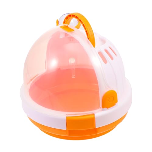 TOYZFRIENDY Tragbarer Hamsterkäfig mit Griff Kompakt und Leicht für Hamster Chinchillas Meerschweinchen und Kleine Haustiere Geräumiger Kleintier Transportbehälter für Unterwegs TOYZFRIENDY Tragbarer Hamsterkäfig mit Griff Kompakt und Leicht für Hamster Chinchillas Meerschweinchen und Kleine Haustiere Geräumiger Kleintier Transportbehälter für Unterwegs von TOYZFRIENDY