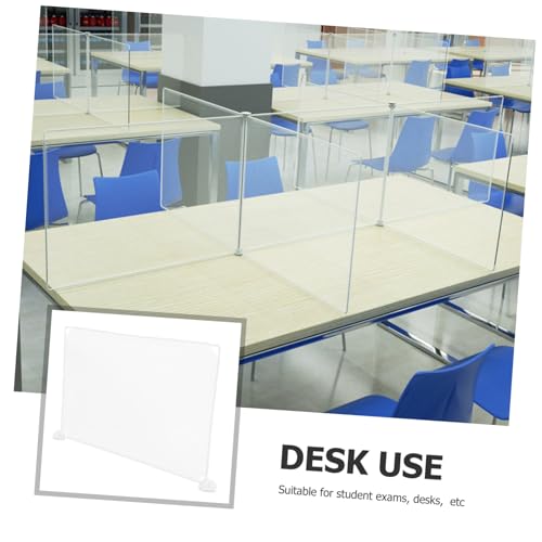 TOYZFRIENDY Transparente Kunststoff Trennwand mit Klammern Stabile Leichte Spuckschutz Sichtschutz für Schreibtisch Büro Schule Kantine Einfach zu Montieren und Reinigen TOYZFRIENDY Transparente Kunststoff Trennwand mit Klammern Stabile Leichte Spuckschutz Sichtschutz für Schreibtisch Büro Schule Kantine Einfach zu Montieren und Reinigen von TOYZFRIENDY