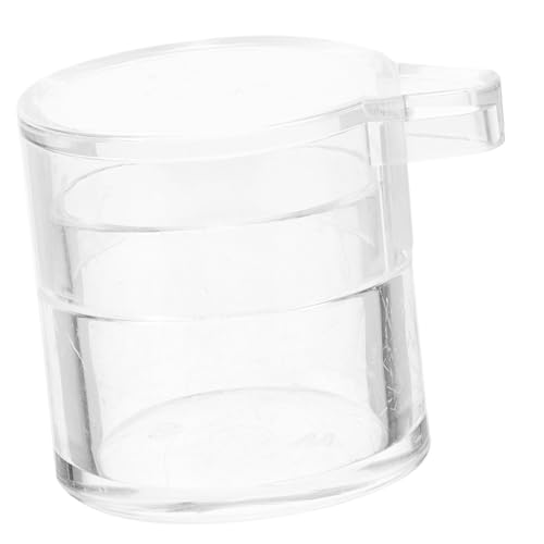 TOYZFRIENDY Transparenter Ameisen Wasser Futterspender Langlebiger Insekten Futterbehälter Bruchsicher Wiederverwendbar Leichter Ameisen Trinknapf für Ameisenfarm und Beobachtung von TOYZFRIENDY